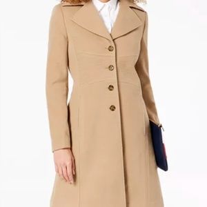 Tommy Hilfiger Single-Breasted Peacoat